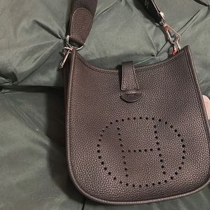 Beautiful Evelyn Crossbody bag brand new black color with silver hardware !!!!!!